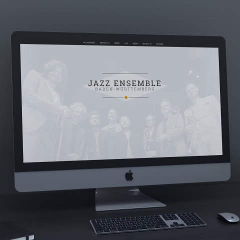 Jazz Ensemble Baden-Württemberg Website